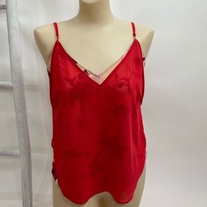 Express Flowy Double Layer Blouse